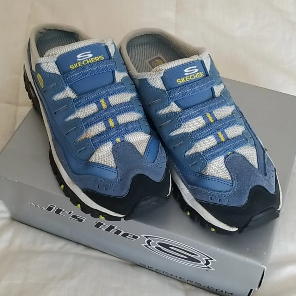 Sketchers Energy Backslider shoes Blue Size 7.5